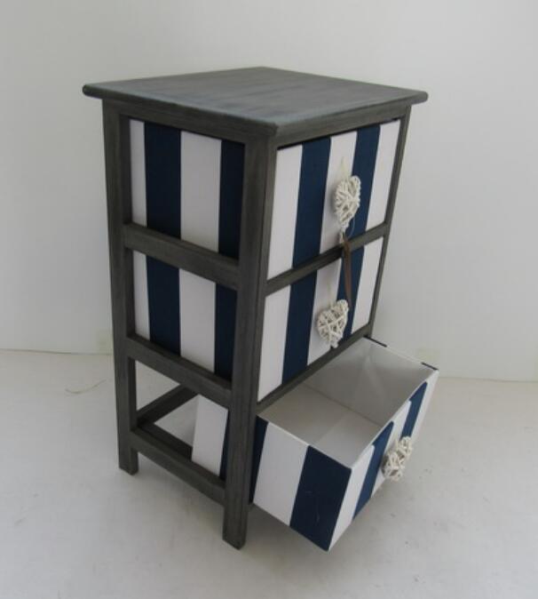 Wooden Racks with 3 Storage Boxes, Wooden Furniture, Kids Furniture, Wooden Cabinet Image1