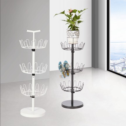 Furniture Display Rack Metal Revolving Shoe Rack with CE (BDS-028) Image1