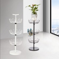 Furniture Display Rack Metal Revolving Shoe Rack with CE (BDS-028)