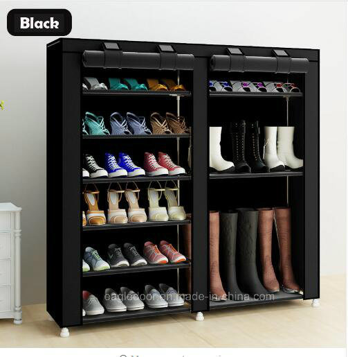 Shoe Cabinet Shoes Racks Storage Large Capacity Home Furniture DIY Simple Portable Shoe Rack (FS-03B Image1