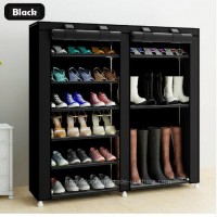 Shoe Cabinet Shoes Racks Storage Large Capacity Home Furniture DIY Simple Portable Shoe Rack (FS-03B
