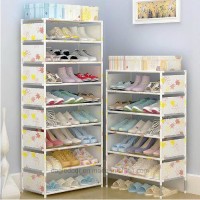 Shoe Cabinet Shoes Racks Storage Large Capacity Home Furniture DIY Simple Portable Shoe Rack (FS-10A