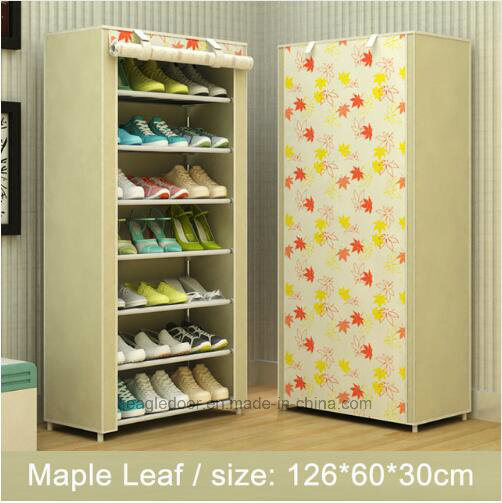 Shoe Cabinet Shoes Racks Storage Large Capacity Home Furniture DIY Simple Portable Shoe Rack (FS-09D Image1