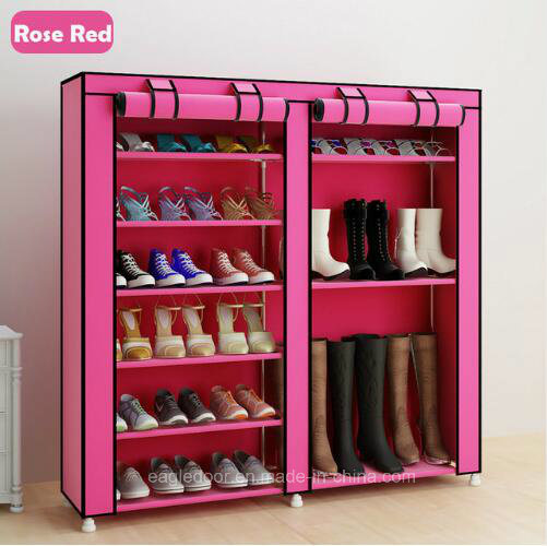 Shoe Cabinet Shoes Racks Storage Large Capacity Home Furniture DIY Simple Portable Shoe Rack (FS-03F Image1