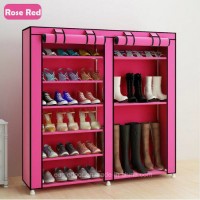Shoe Cabinet Shoes Racks Storage Large Capacity Home Furniture DIY Simple Portable Shoe Rack (FS-03F