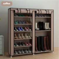 Shoe Cabinet Shoes Racks Storage Large Capacity Home Furniture DIY Simple Portable Shoe Rack (FS-03A