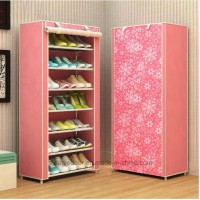 Shoe Cabinet Shoes Racks Storage Large Capacity Home Furniture DIY Simple Portable Shoe Rack (FS-09A