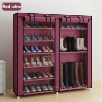 Shoe Cabinet Shoes Racks Storage Large Capacity Home Furniture DIY Simple Portable Shoe Rack (FS-03E