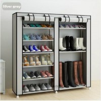 Shoe Cabinet Shoes Racks Storage Large Capacity Home Furniture DIY Simple Portable Shoe Rack (FS-03G
