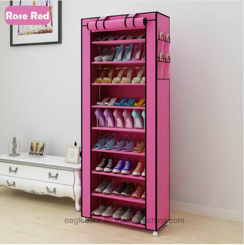 Shoe Cabinet Shoes Racks Storage Large Capacity Home Furniture DIY Simple Portable Shoe Rack (FS-03M Image1