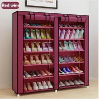 Shoe Cabinet Shoes Racks Storage Large Capacity Home Furniture DIY Simple Portable Shoe Rack (FS-03H