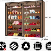 Shoe Cabinet Shoes Racks Storage Large Capacity Home Furniture DIY Simple Portable Shoe Rack (FS-11A
