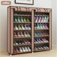 Shoe Cabinet Shoes Racks Storage Large Capacity Home Furniture DIY Simple Portable Shoe Rack (FS-03N