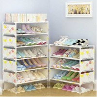 Shoe Cabinet Shoes Racks Storage Large Capacity Home Furniture DIY Simple Portable Shoe Rack (FS-10C