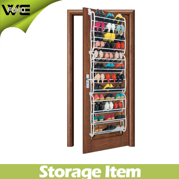 36 Pairs Over Door Shoe Rack Tower 12 Tier Rack Organizer Space Saving Shoe Racks Image1