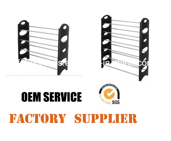 Sr00610XL 2018 Hottest 10 20 30 40 50 Pairs 10 Layer DIY Folding Cheap Plastic and Iron Pipe Stackin Image1