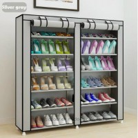 Shoe Cabinet Shoes Racks Storage Large Capacity Home Furniture DIY Simple Portable Shoe Rack (FS-03P