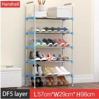 Shoe Cabinet Shoes Racks Storage Large Capacity Home Furniture DIY Simple Portable Shoe Rack (FS-04B