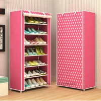 Shoe Cabinet Shoes Racks Storage Large Capacity Home Furniture DIY Simple Portable Shoe Rack (FS-09)