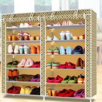 Shoe Cabinet Shoes Racks Storage Large Capacity Home Furniture DIY Simple Portable Shoe Rack (FS-11E