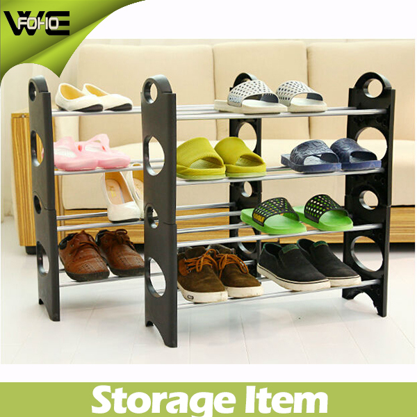 Plastic Waterproof Corner Custom Made Ventilation Shoe Rack Image1