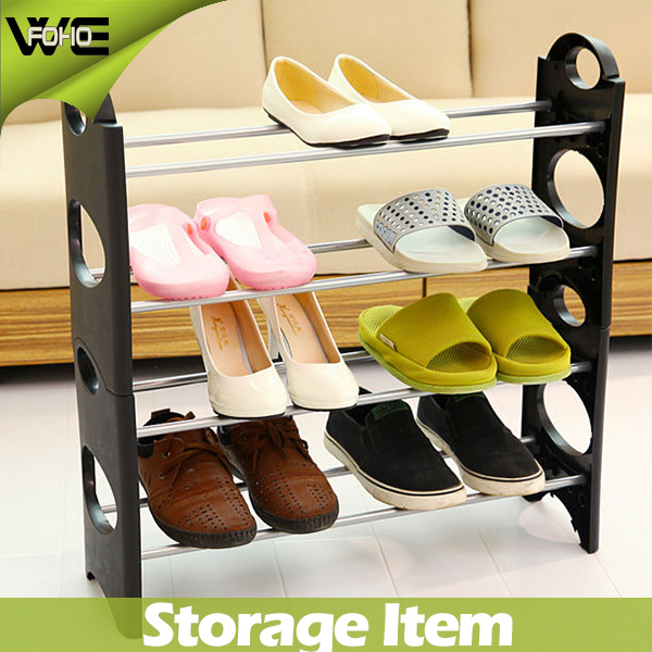 Large Simple Freestanding Storage Furniture Best Shoe Organizer Rack Image1