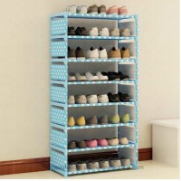 Shoe Cabinet Shoes Racks Storage Large Capacity Home Furniture DIY Simple Portable Shoe Rack (FS-06D