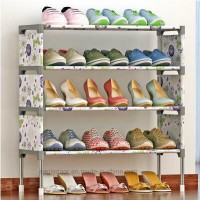 Shoe Cabinet Shoes Racks Storage Large Capacity Home Furniture DIY Simple Portable Shoe Rack (FS-07D