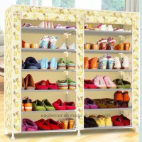 Shoe Cabinet Shoes Racks Storage Large Capacity Home Furniture DIY Simple Portable Shoe Rack (FS-11F