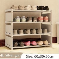 Shoe Cabinet Shoes Racks Storage Large Capacity Home Furniture DIY Simple Portable Shoe Rack (FS-06H