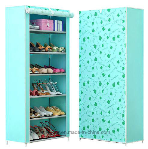 Shoe Cabinet Shoes Racks Storage Large Capacity Home Furniture DIY Simple Portable Shoe Rack (FS-08) Image1
