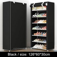 Shoe Cabinet Shoes Racks Storage Large Capacity Home Furniture DIY Simple Portable Shoe Rack (FS-09B
