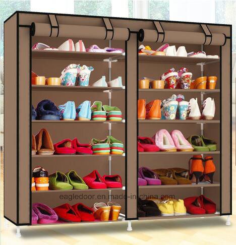 Shoe Cabinet Shoes Racks Storage Large Capacity Home Furniture DIY Simple Portable Shoe Rack (FS-11C Image1