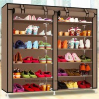 Shoe Cabinet Shoes Racks Storage Large Capacity Home Furniture DIY Simple Portable Shoe Rack (FS-11C