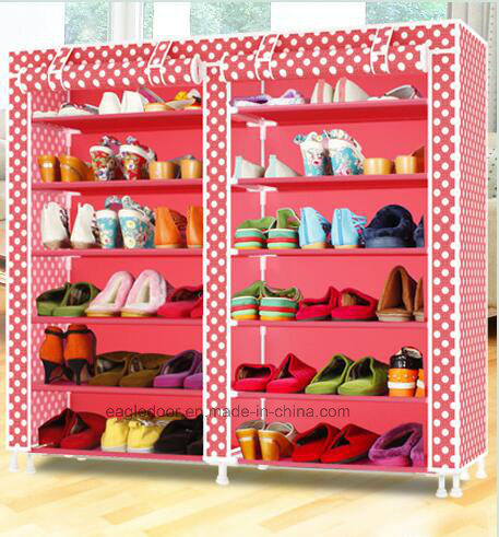 Shoe Cabinet Shoes Racks Storage Large Capacity Home Furniture DIY Simple Portable Shoe Rack (FS-11D Image1