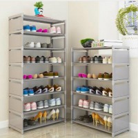 Shoe Cabinet Shoes Racks Storage Large Capacity Home Furniture DIY Simple Portable Shoe Rack (FS-06)