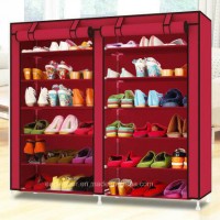 Shoe Cabinet Shoes Racks Storage Large Capacity Home Furniture DIY Simple Portable Shoe Rack (FS-11B
