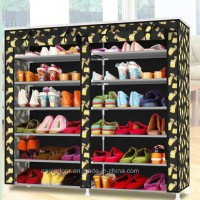 Shoe Cabinet Shoes Racks Storage Large Capacity Home Furniture DIY Simple Portable Shoe Rack (FS-11G