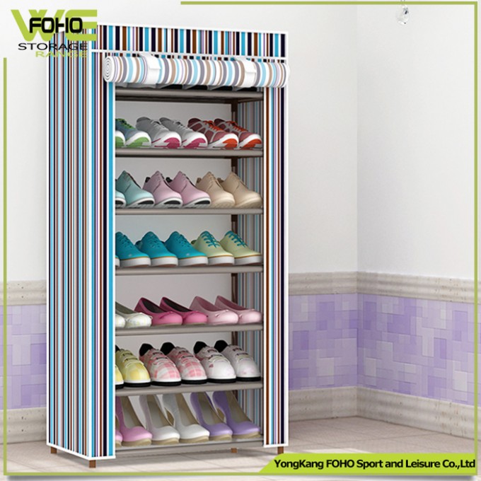 Waterproof Fabric Wholesale Cheap Modern Sshoe Rack for Rental Housing Image1