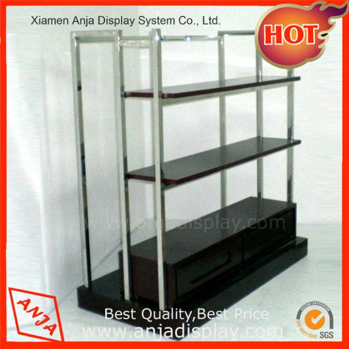 Wooden Clothes Display Rack for Shop Image1