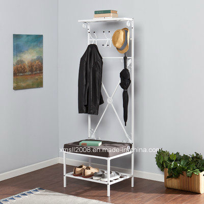 Hall Tree Coat Rack Garment Rack Hat Rack Umbrella Rack with CE (G-HT13) Image1