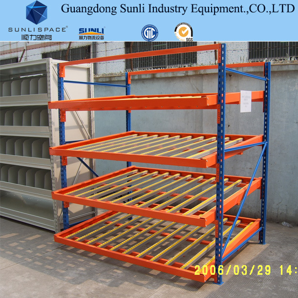 Heavy Duty Steel Galvanized Roller Storage Gravity Rack Image1