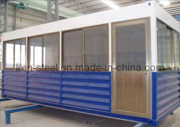 Mobile Prefab Shipping Container for Security House Image1