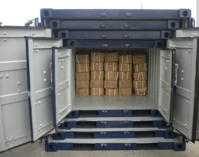 Mini Container Small Cube Shipping Container 10f 8f Image1