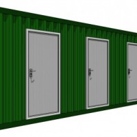 40 Feet Prefab/ Prefabricated Mobile Shipping Container for Shower Room.