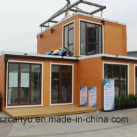 Prefabricated Shipping 40FT Folding Expandable Luxury Container House Price