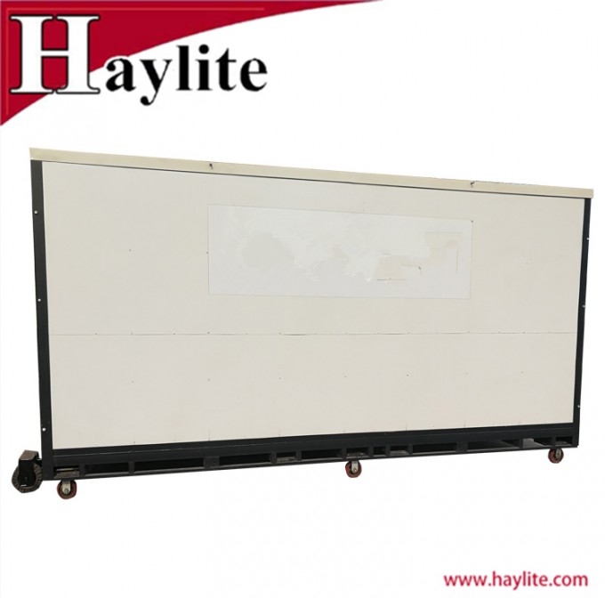 Light Duty Steel 20FT Portable Shipping Folding Container with Wheels for Sale Image1