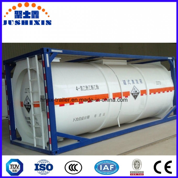 ISO Csc Chemical Corrosive Poisonous Liquid Shipping Tank Container Image1