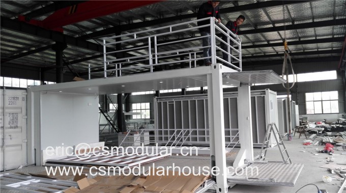 China Suppliers Mobile Pop-up Coffee Shop Container Design / 20FT Prefabricated Shipping Container C Image1