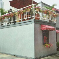 Prefab Flat Pack Container Refugee House /Labor Camp/ Shipping Container